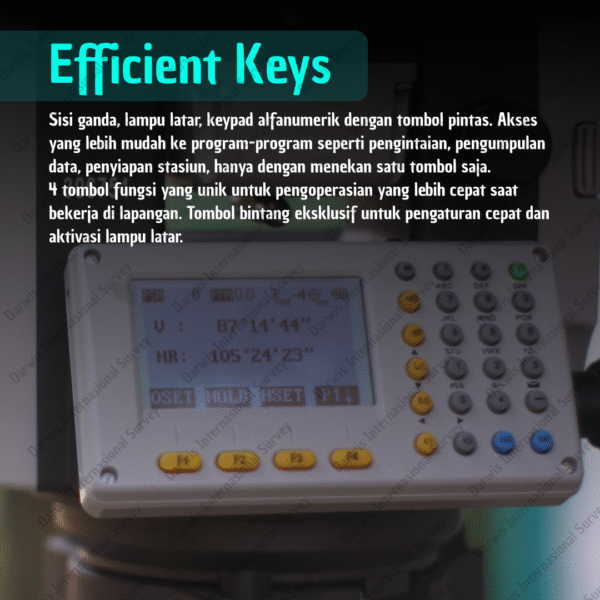 Total Station STEC Armor 3 performance with accurate