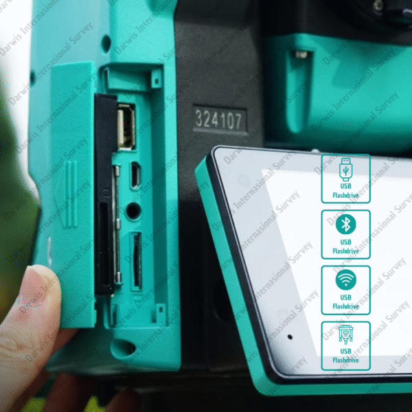 Total Station STEC AXIS 9L is equipped with a 5.0-inch high-resolution touchscreen