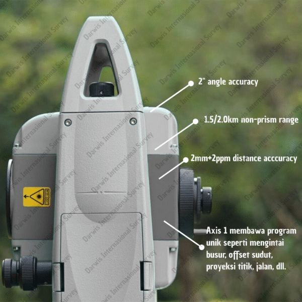 Total Station STEC AXIS1 Features the powerful application