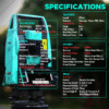 Total Station STEC AXIS 9L is equipped with a 5.0-inch high-resolution touchscreen