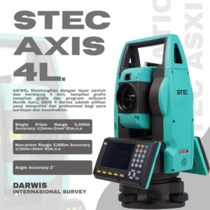Total Station STEC AXIS 4L When Flexibility Matters