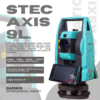 Total Station STEC AXIS 9L is equipped with a 5.0-inch high-resolution touchscreen