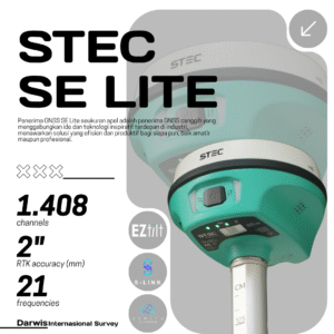 GNSS RTK STEC SE Lite  Apple sized Receiver Bergaransi