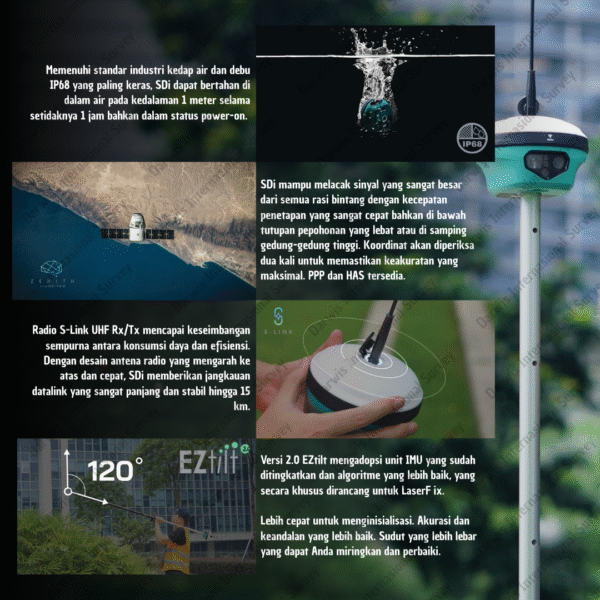 GPS RTK STEC SDI Redefine The Laser RTK of Next Generation