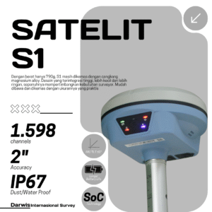 GPS RTK SATELIT S1 Palm Size Genius GNSS