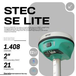 GNSS RTK STEC SE Lite  Apple sized Receiver Bergaransi