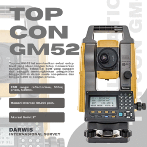 Total Station Topcon GM-52 Geodetic Measurement Station