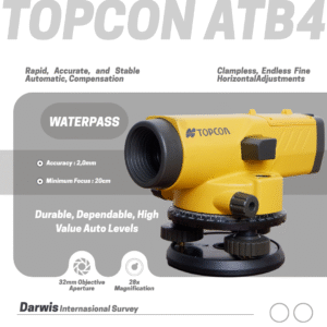 Waterpass AT-B4 Durable, Dependable, High Value Auto Levels