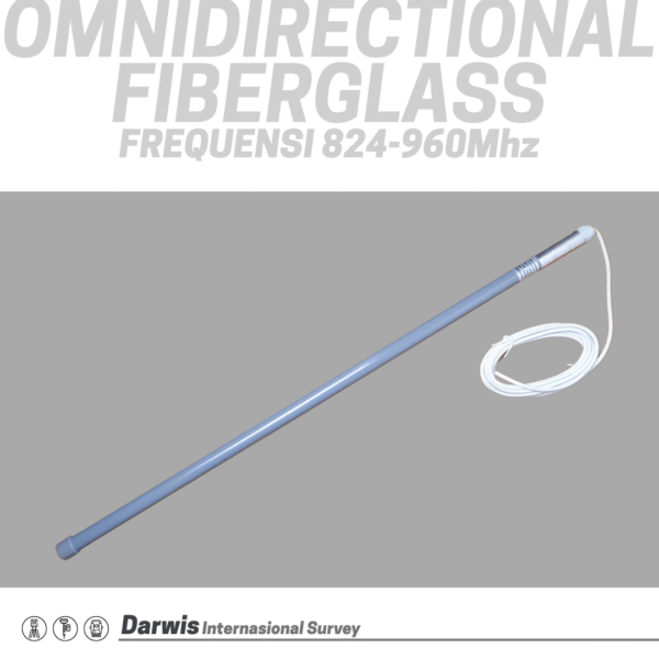 Antena Omnidirectional Fiberglass AMXF-8090-6 824-960Mhz
