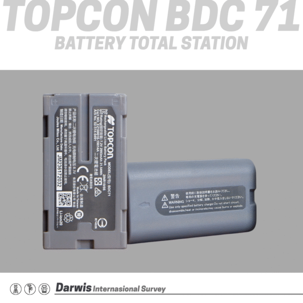 Battery BDC71 Battery Total Station Sokkia Topcon