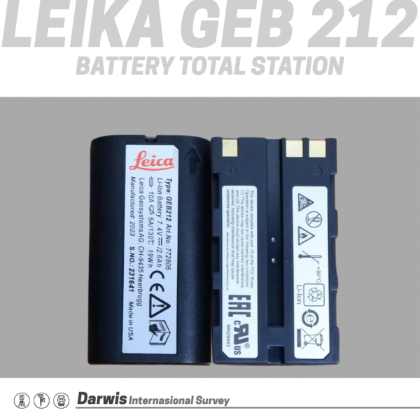 Battery GEB212 untuk Builder Viva Flexline Piper