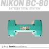 Battery Nikon BC-80 Battery Total Station