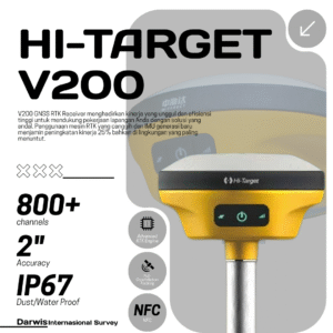 GNSS RTK Hi-Target V200 Good things come in small packages